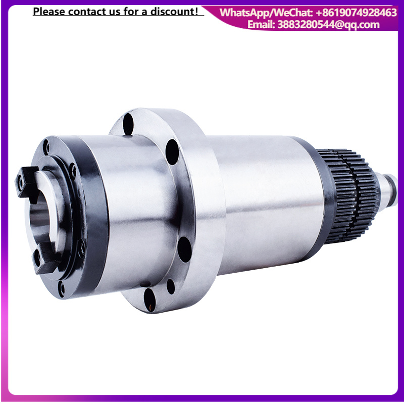 Cnc Spindle Motor - BT30 90mm 6000rpm Silindir Frezeleme Kayış