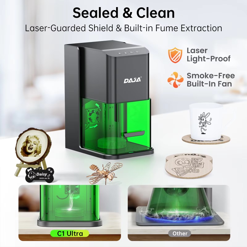 Taşınabilir, Tamamen Kapalı Gü - Laser Marking Machine incelemesi ve fiyatı