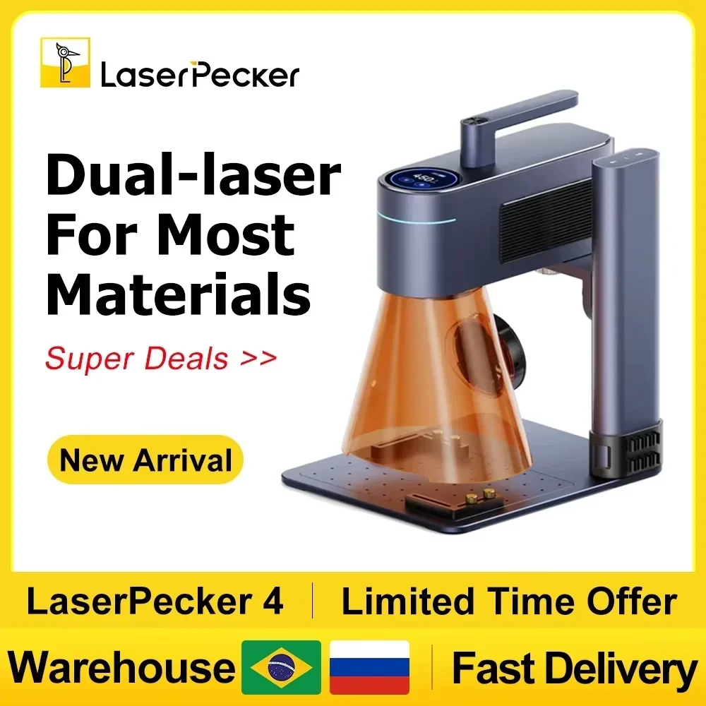 LASERPECKER 4 LP4 Lazer Kazıma - Industrial Laser Engraver incelemesi ve fiyatı