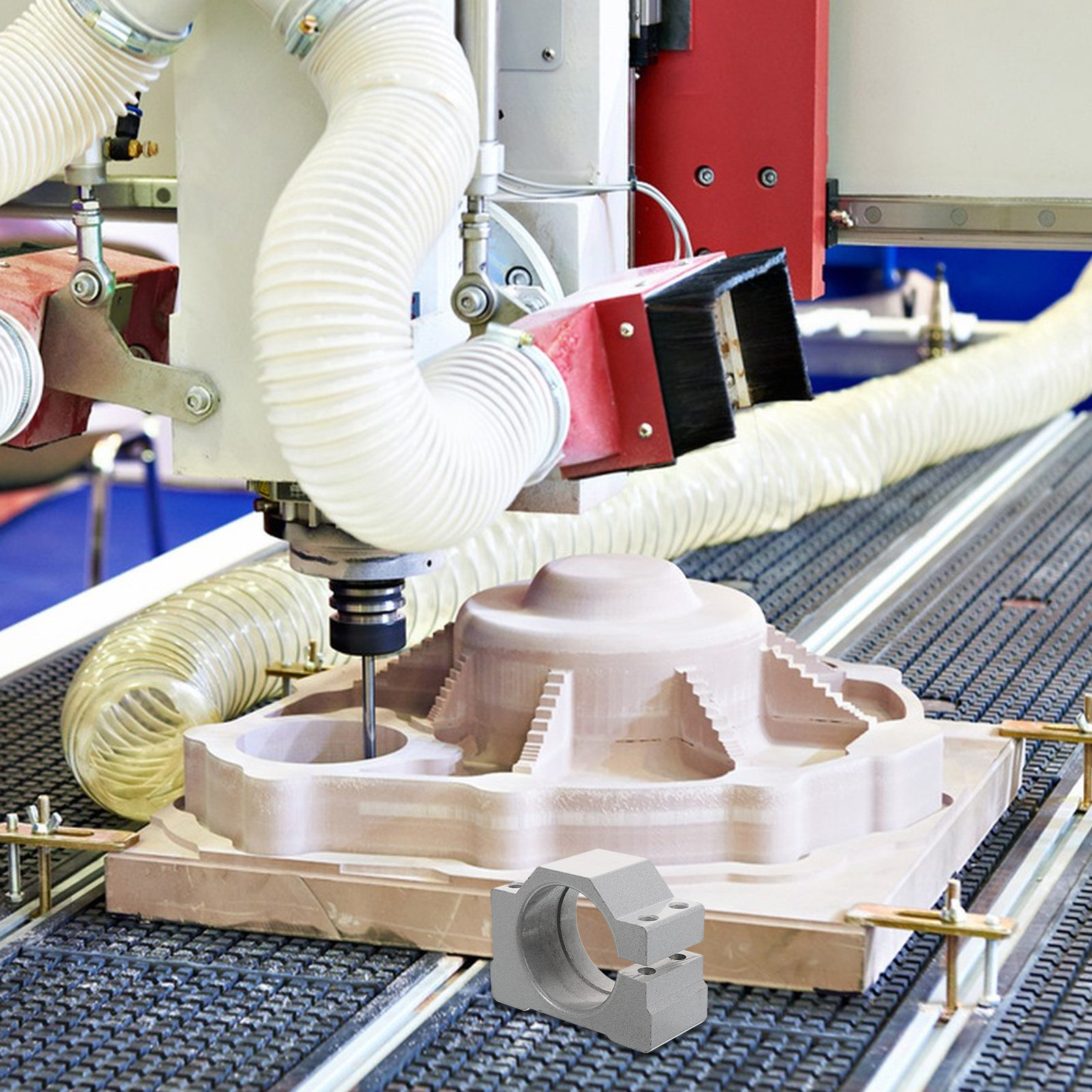 Sağlam CNC Mil Motor Kelepçe A - Cnc Spindle Motor incelemesi ve fiyatı